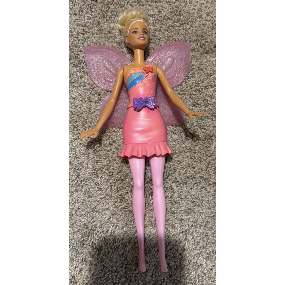 Mattel - 2013 Dreamtopia Flying Wings Fairy Barbie Doll w/Blonde Hair UNTESTED